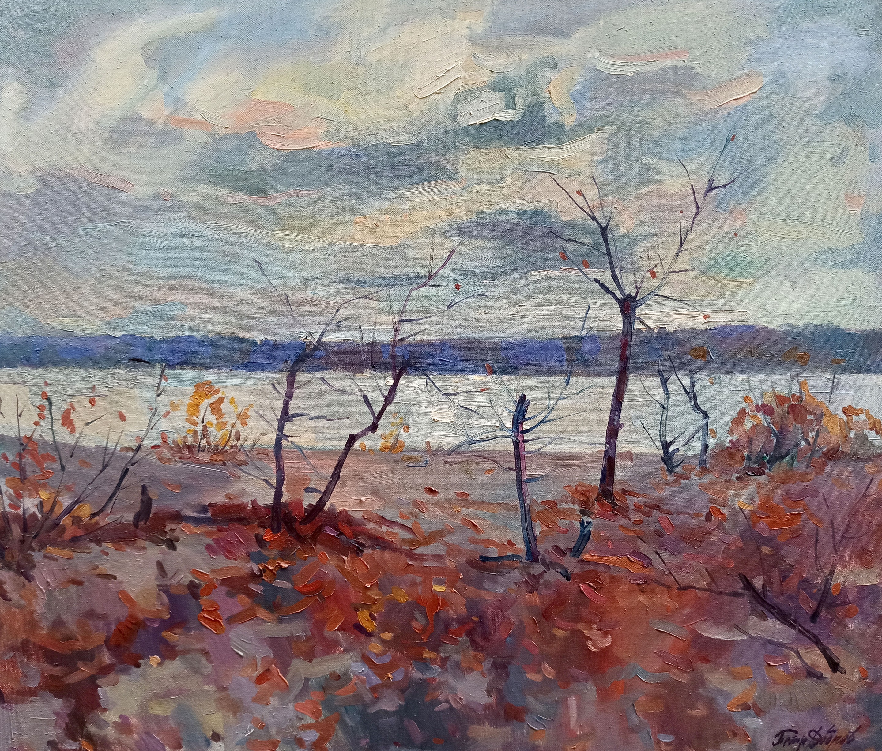 Peter Tovpev, Autumn landscape Peter Tovpev, Autumn landscape
