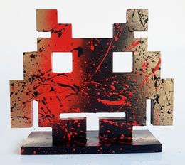 Skulpturen, Game over Invader, Spaco