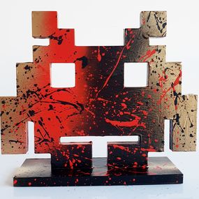 Sculpture, Game over Invader, Spaco