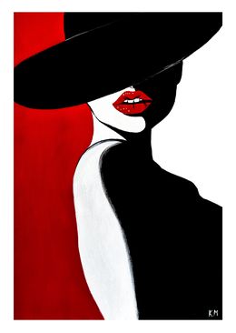 Print, Veiled Allure, Kristina Mallen