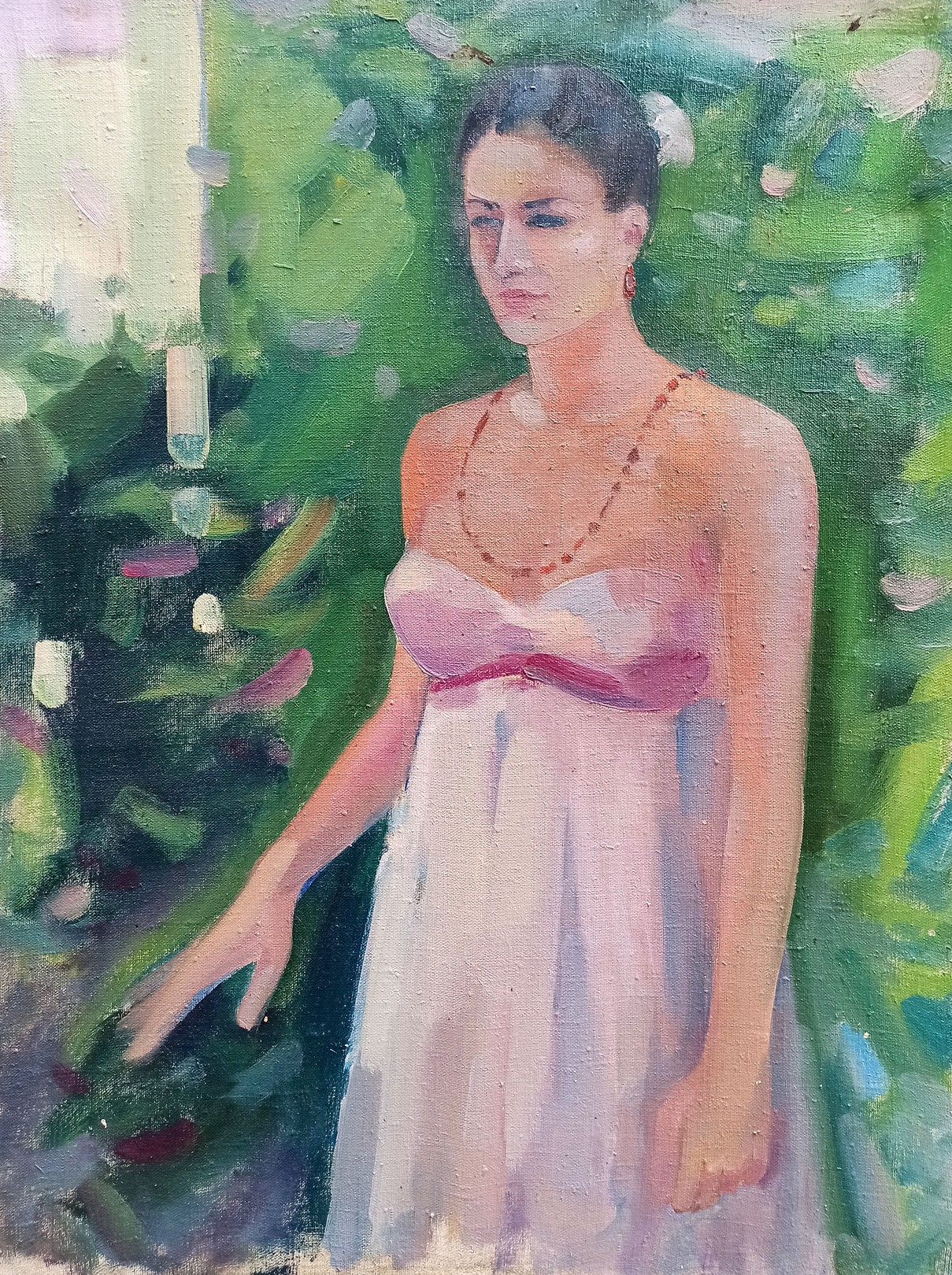 Peter Tovpev, Portrait of a girl Peter Tovpev, Portrait of a girl