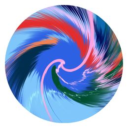 Print, Divinely Wise Cyclone, Damien Hirst