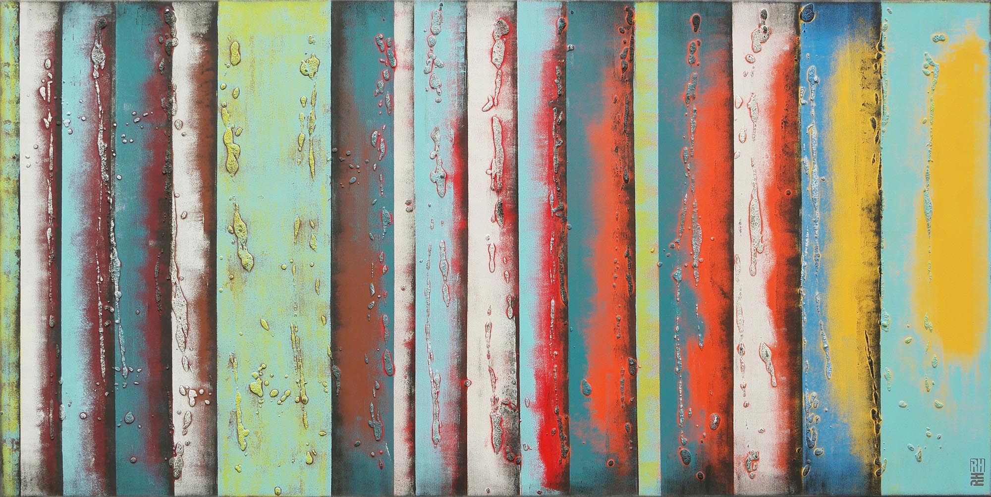 Ronald Hunter, Yellow Panels XL 2024 new Ronald Hunter, Yellow Panels XL 2024 new