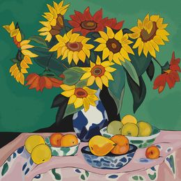 Print, Still life, Nina Tsorieva