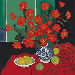 Print, Still life, Nina Tsorieva