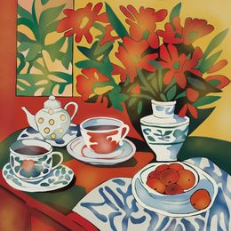 Print, Still life, Nina Tsorieva