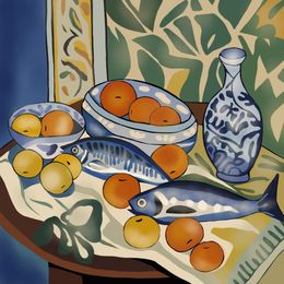 Print, Still life, Nina Tsorieva