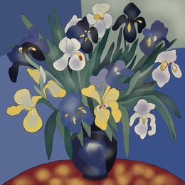 Print, Still life, Nina Tsorieva