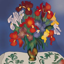 Print, Still life, Nina Tsorieva