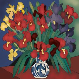 Print, Still life, Nina Tsorieva