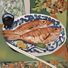 Print, Still life, Nina Tsorieva