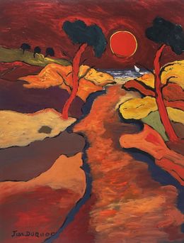 Print, Terre Sublimée par le Soleil, Jean Duquoc