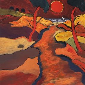 Print, Terre Sublimée par le Soleil, Jean Duquoc