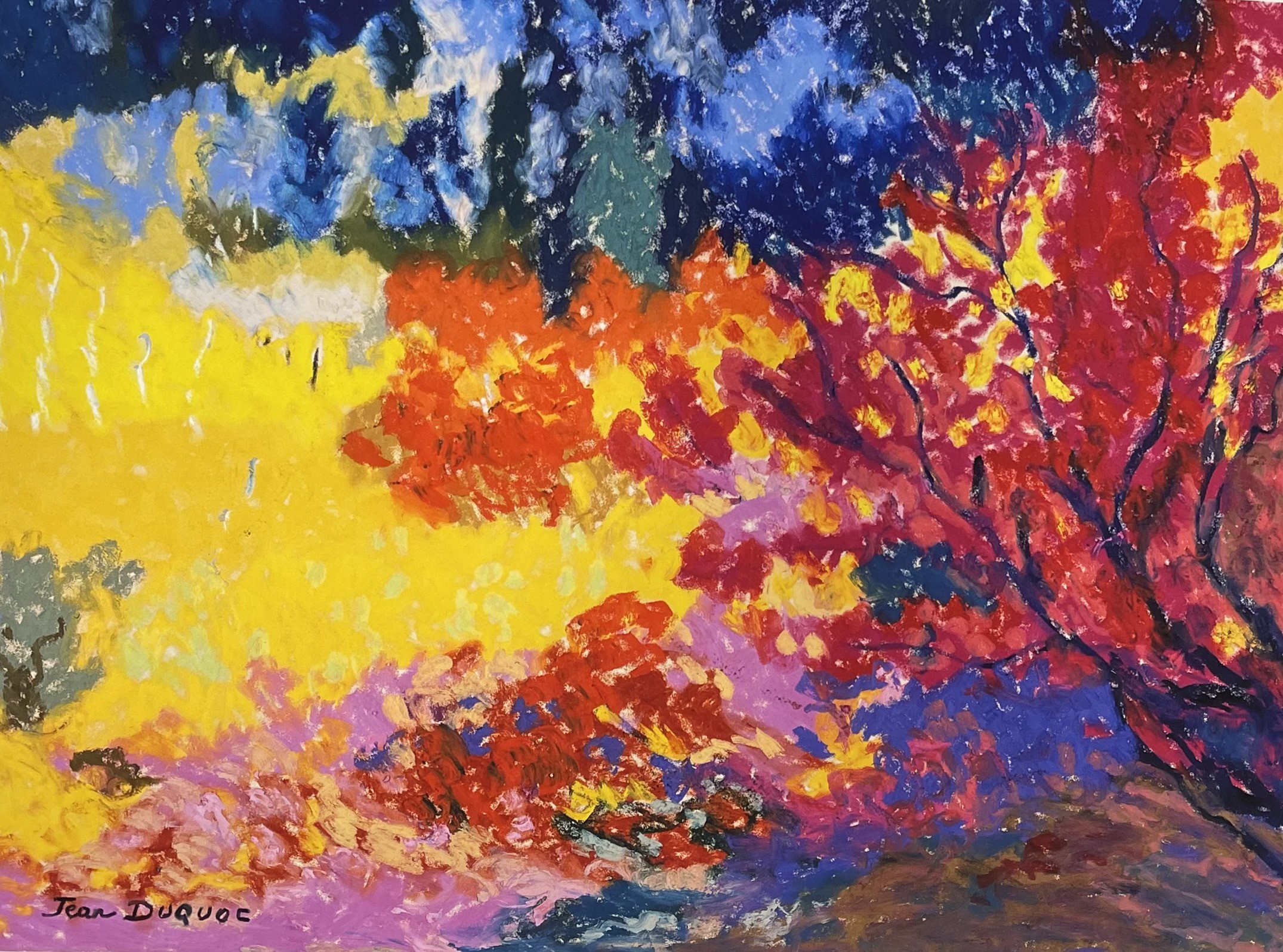 Jean Duquoc, Une Gerbe de Couleurs Jean Duquoc, Une Gerbe de Couleurs
