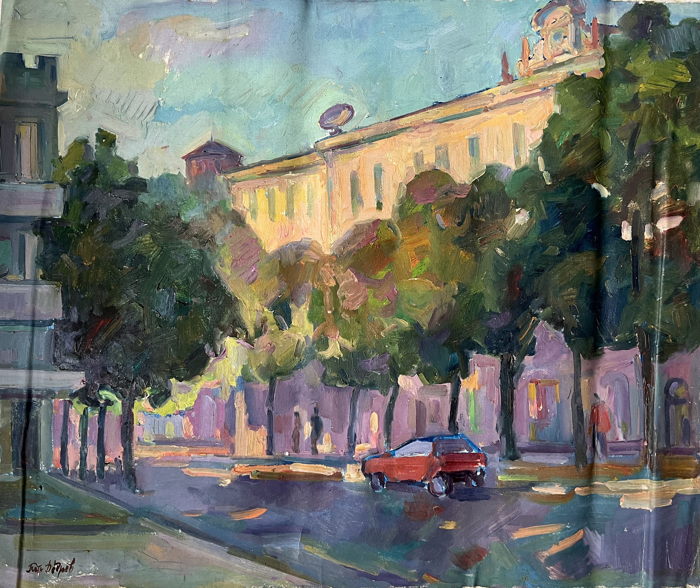 Peter Tovpev, Morning in the city Peter Tovpev, Morning in the city