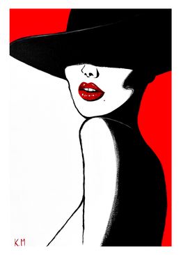 Print, Veiled Passion (Giclée Print), Kristina Mallen