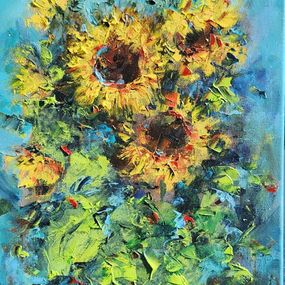 Gemälde, Flowers for the impressionists, Alexandra Laskina