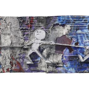 Painting, The Struggle, Kaï Aspire
