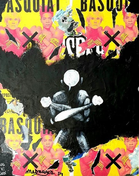 Jérôme Mesnager, Basquiat x Corps blanc Jérôme Mesnager, Basquiat x Corps blanc