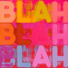 Painting, Blah, Blah, Blah, Mel Bochner