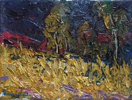 Painting, Night autumn, Ivanyuk Oleksiy