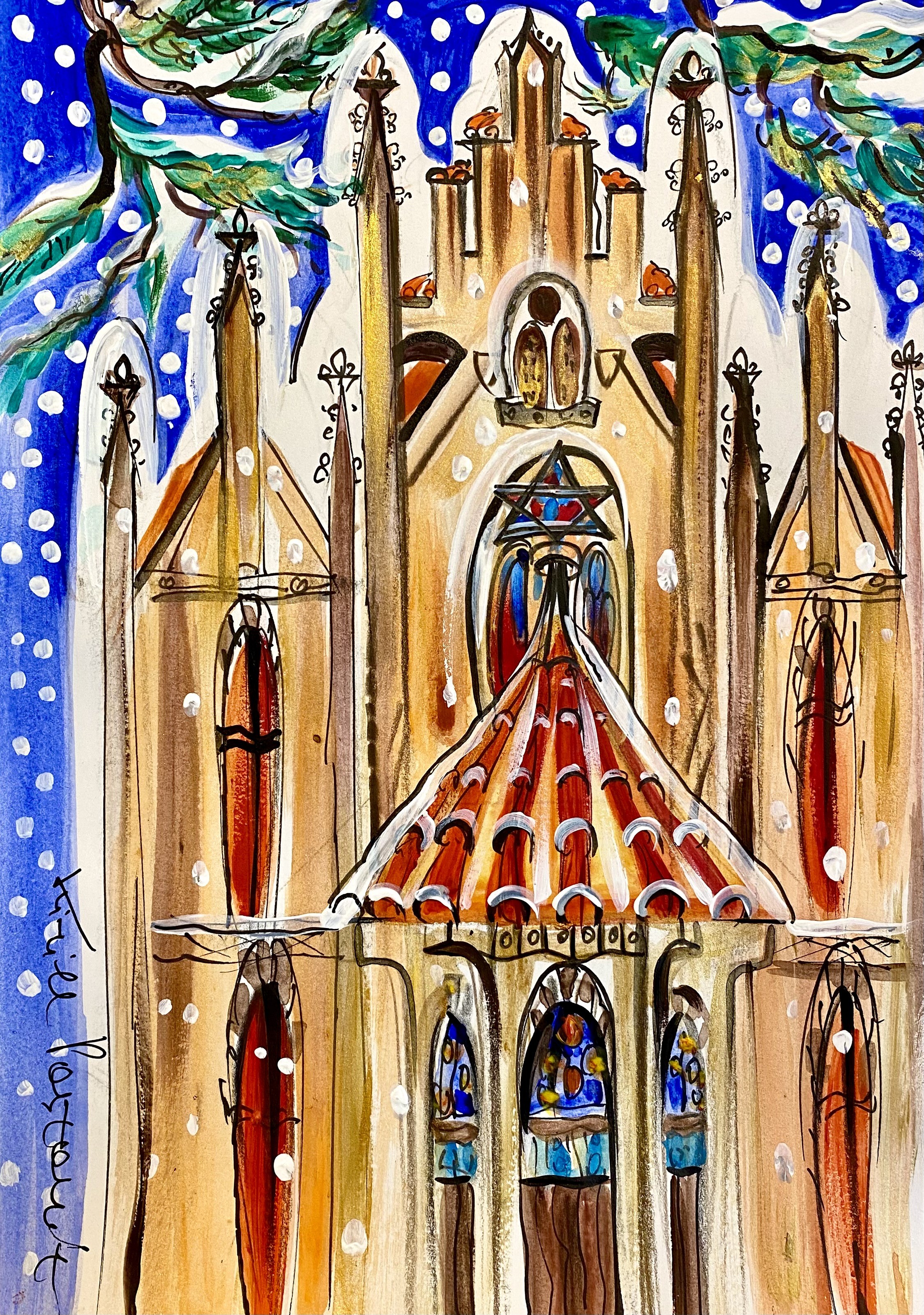 Kirill Postovit, The Snowy Dream Of Maisel Synagogue Kirill Postovit, The Snowy Dream Of Maisel Synagogue