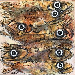 Painting, Sardines, Hervé Maury
