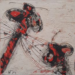 Painting, Libellules, Hervé Maury