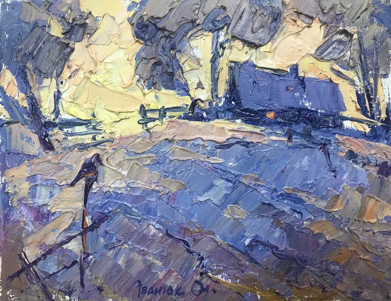 Ivanyuk Oleksiy, Winter evening Ivanyuk Oleksiy, Winter evening
