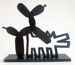 Sculpture, Dog H & Koons, PyB