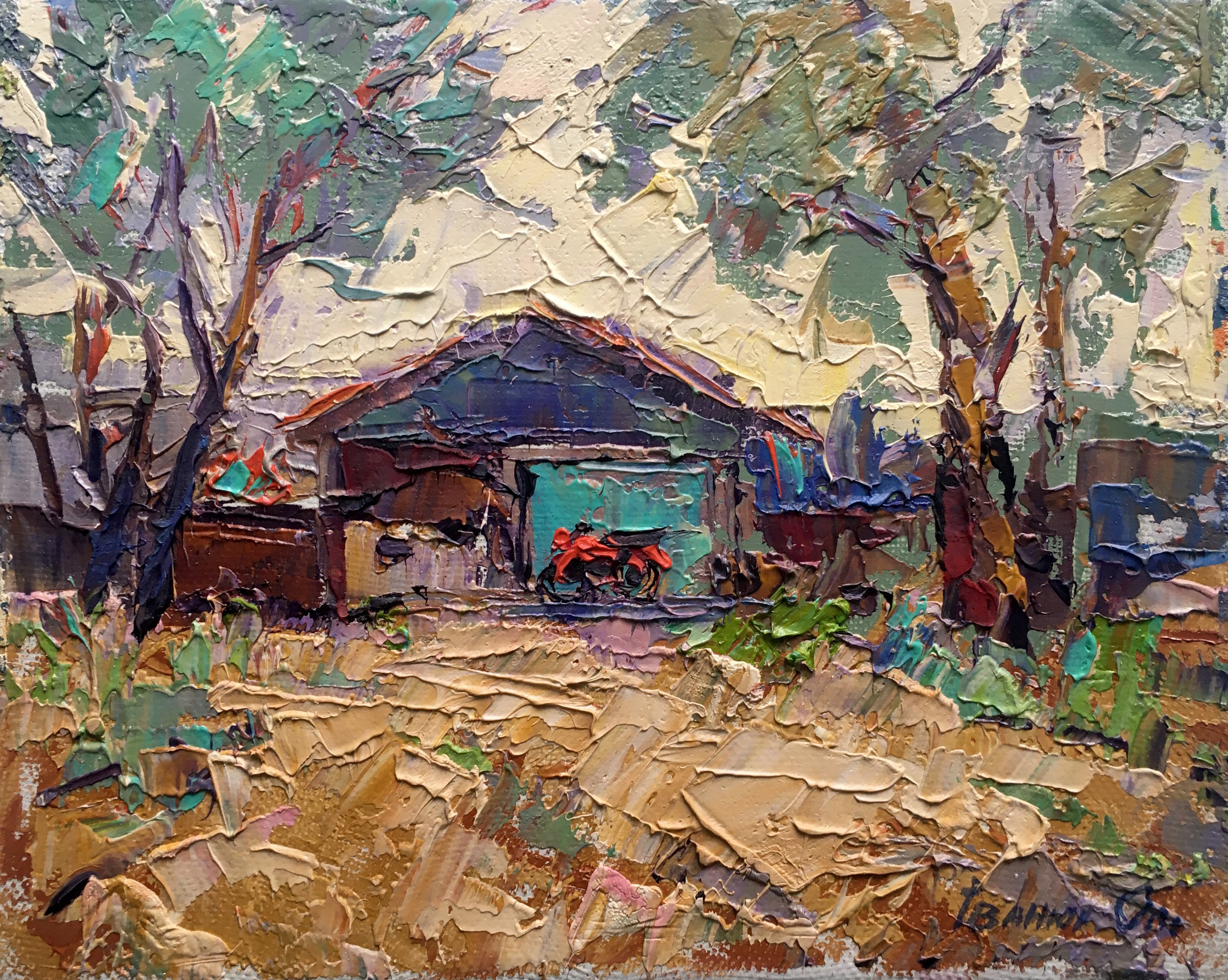 Ivanyuk Oleksiy, In the shade of the trees Ivanyuk Oleksiy, In the shade of the trees