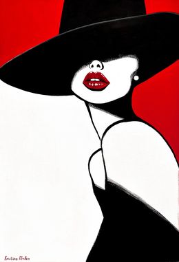 Painting, Lady Scarlet, Kristina Mallen