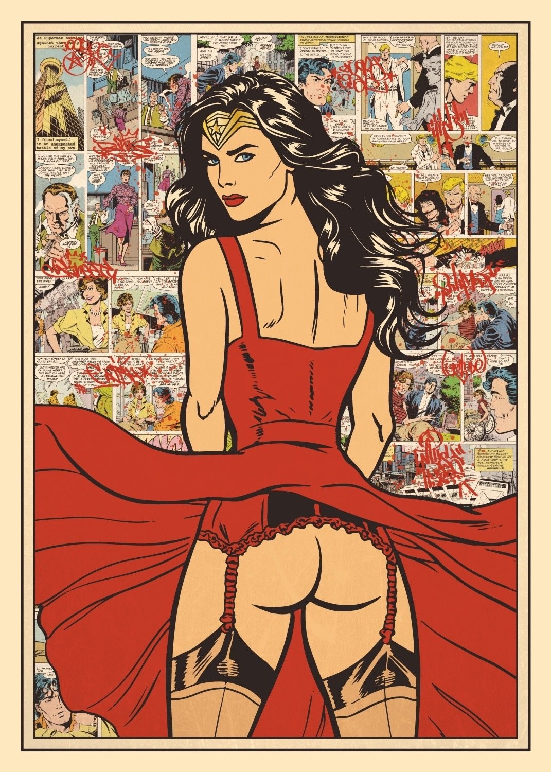 Kobalt, Over subway grate (Wonder Woman) Kobalt, Over subway grate (Wonder Woman)