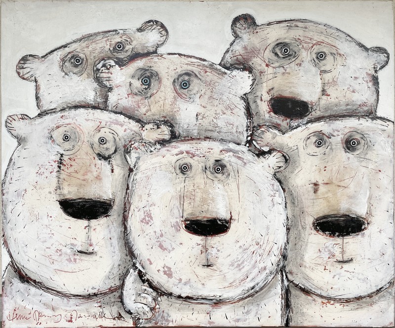 Hervé Maury, L'ours aux yeux bleus Hervé Maury, L'ours aux yeux bleus