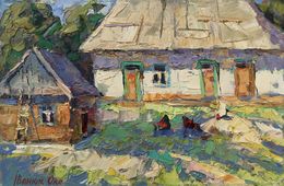 Gemälde, Baba Marina's house, Oksana Ivanyuk
