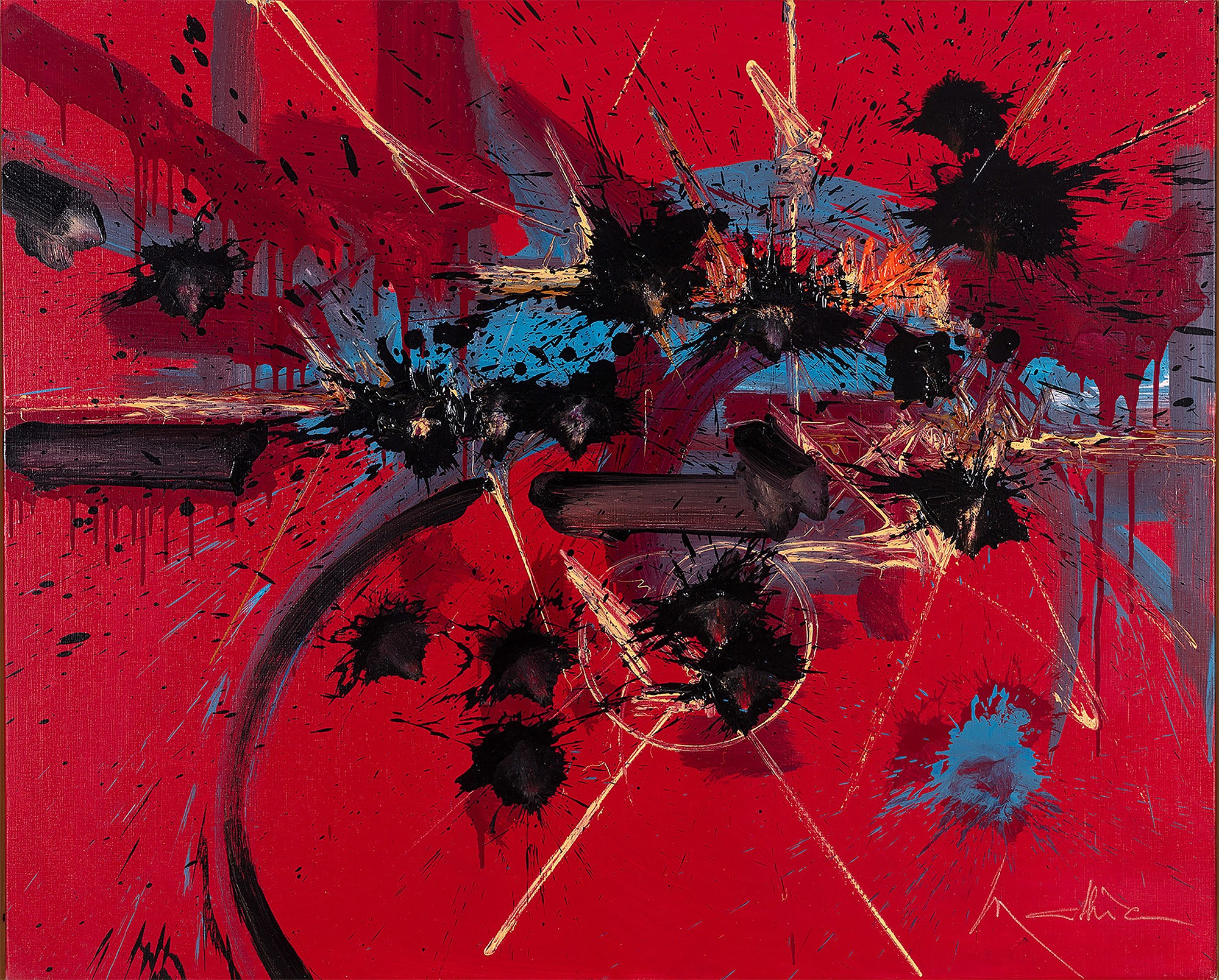 Georges Mathieu, Songe Ecarlate Georges Mathieu, Songe Ecarlate
