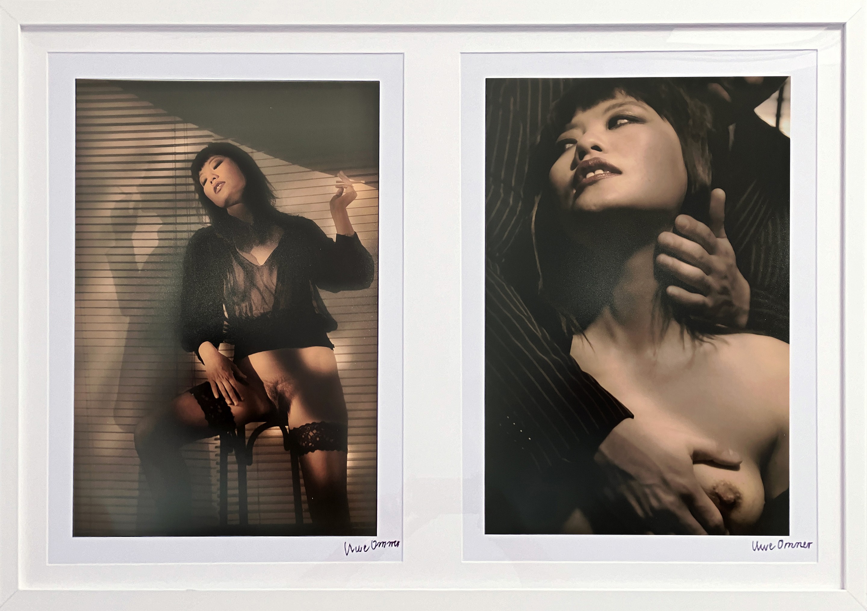 Uwe Ommer, Set of 2 Aventure d'une libertine Photographs. From The Secret Album Series Uwe Ommer, Set of 2 Aventure d'une libertine Photographs. From The Secret Album Series