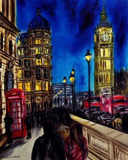 Painting, Timeless London, Ruslana Levandovska
