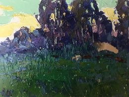 Gemälde, Grass in the field, Ivanyuk Oleksiy