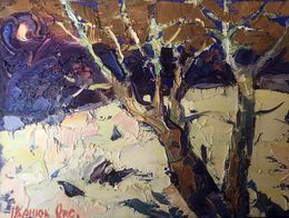 Painting, The Monthly Night, Oksana Ivanyuk