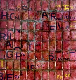 Gemälde, Récurence / Rose B, Nicolas Maalouly