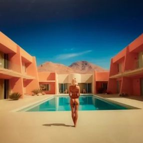 Print, Palm Legend, Rodney Haker