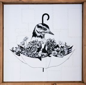 Fine Art Drawings, Résilience, Parvati