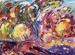 Painting, Between the Rainbow, Peter Tovpev