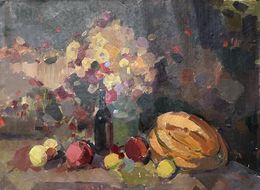 Painting, Evening still life, Peter Tovpev