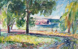 Painting, On the beach, Peter Tovpev