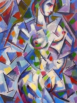 Painting, The model, Peter Tovpev