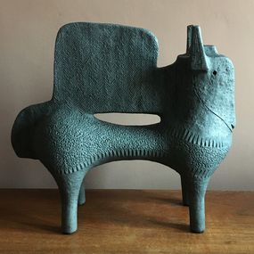 Sculpture, Cheval noir, William Byl
