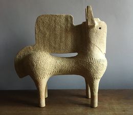 Sculpture, Cheval roux, William Byl