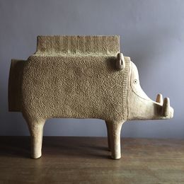 Sculpture, Cheval roux (1), William Byl